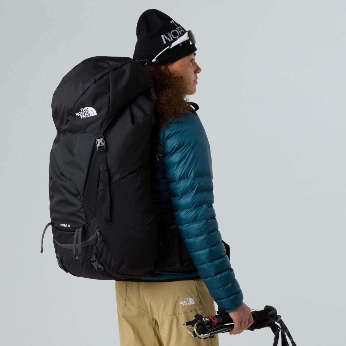 north face black terra 65 backpack The Backpack, TNF Black/Asphalt Grey-NPF, Small/Medium way zip that runs the length of the pack Scored a North Face Terra