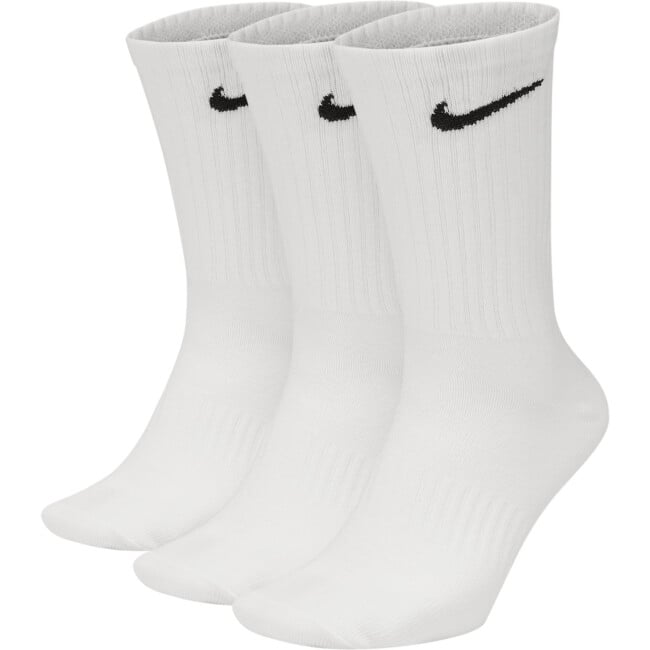 NIKE EVERYDAY LIGHTWEIGHT TRAINING CREW SOCKS PAIRS zeķes