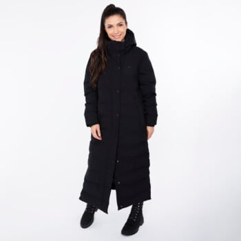 ま*し様 BALR. LONG PARKA DOWN JACKET M size Zavetti Canada Aylmer Long Puffer Parka Jacket | Black | Footasylum