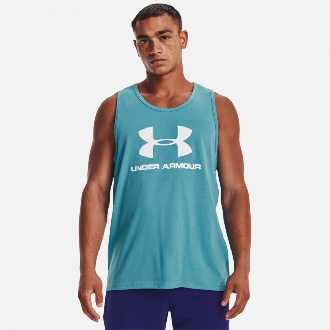 Under armour men's sportstyle logo tank Topi un krekli Pērc