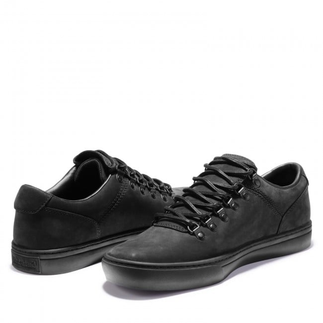 timberland noir cuir homme