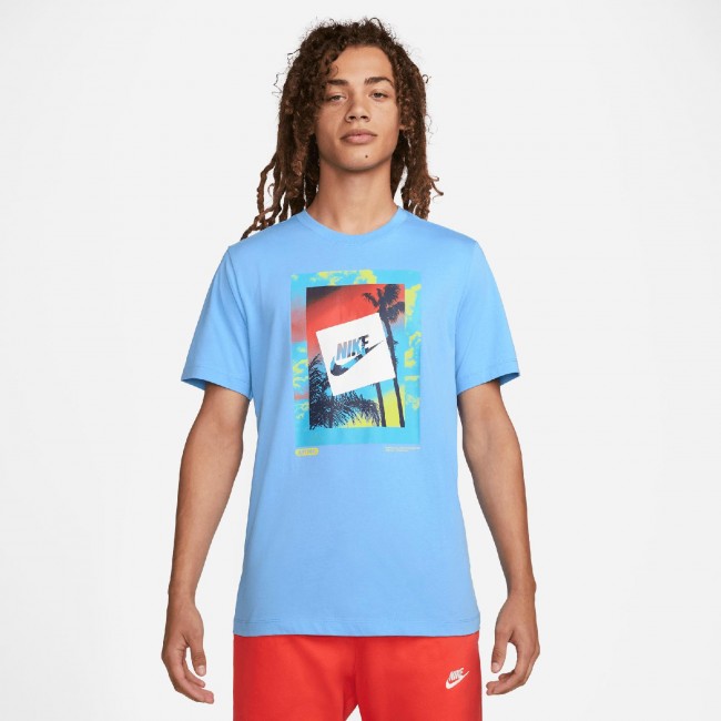 Nike M Nsw Tee Heatwave Photo | Topi Un Krekli | Pērc Tiešsaistē ...