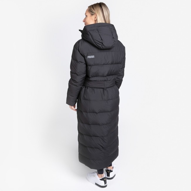 Puma w long hooded down coat Jakas un parkas P rc tie saist Sportland