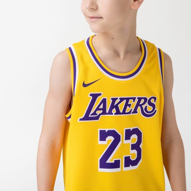 Nike boys nba lebron james los angeles lakers jersey Topi un krekli P rc tie saist Sportland